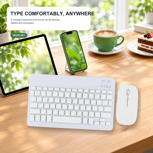 Mini Wireless Keyboard & Dual-Mode Mouse Set